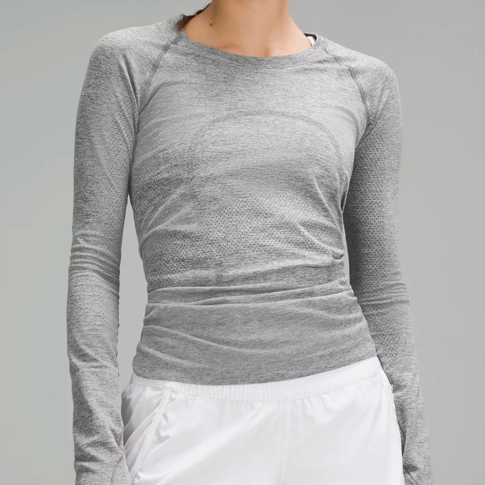 🍋Lululemon Gray Swiftly Tech Long-Sleeve🍋